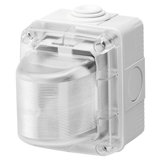 COMBI transparent emergency warning light