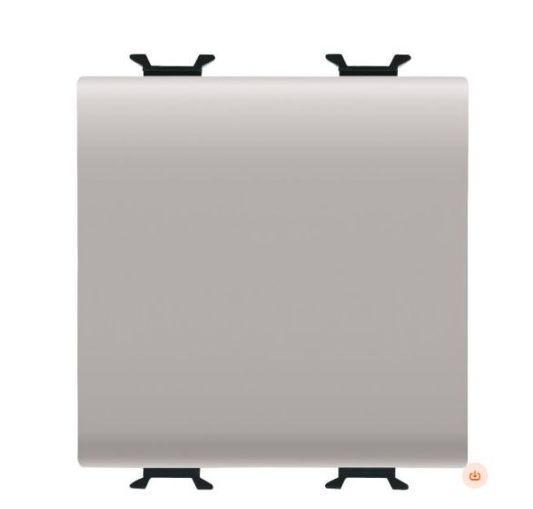 Single circuit breaker Korus 2 module, matte beige