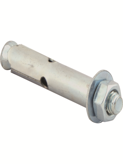 Metal anchor nut head 5/16