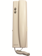 Elegant universal intercom handset, 5 wires
