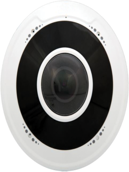 Fisheye camera 1.4mm lens 5MP + microphone