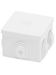 Junction box + GEWISS IP44 entries - to choose from