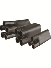 Cable end splitter including ports