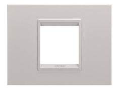 Corus-LUX Metal Monochrome Beige Matte 2 Module-Suitable for beige accessories