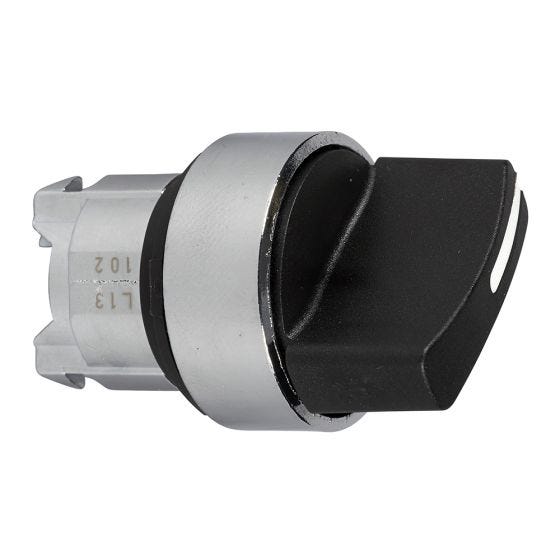 3-position fixed selector head ZB4BD3
