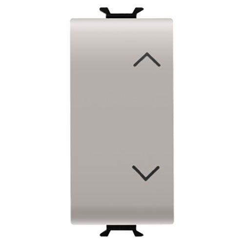 Corus - Shutter Switch 1 Module 2P Matte/Satin Beige