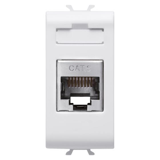 Corus-1 White FTP Module Cat. 6 RJ-45