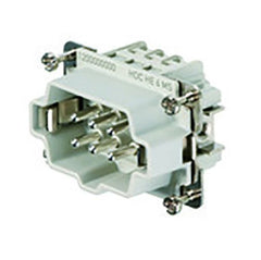 Internal industrial plug for 6 contacts