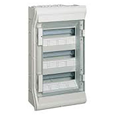 Emergency panel + transparent door for VE112 IP-65 12