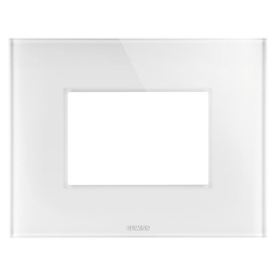 White glass frame 3 module ICE Corus - Group leader