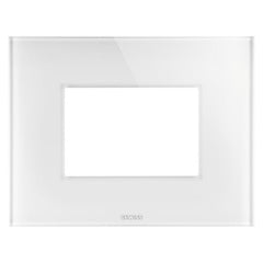 White glass frame 3 module ICE Corus - Group leader