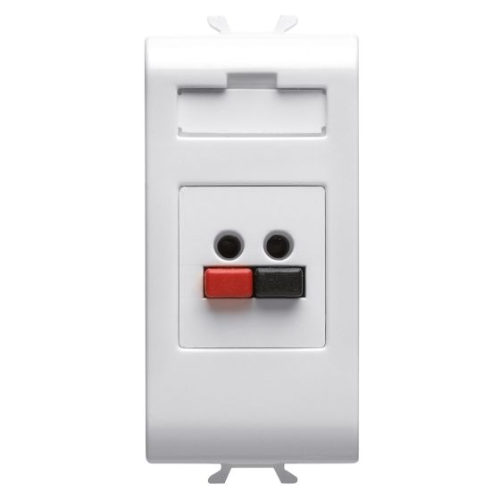 Koros-Speaker Connection 1 Module White
