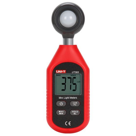 UNI-T UT383 Lux Meter for measuring light intensity