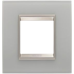 LUX frame natural glass 2 module for box 55 for the Corus series