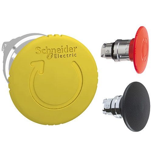 Mushroom head button lock ZB4BS44/834