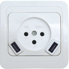 VEGA power outlet + dual USB charger