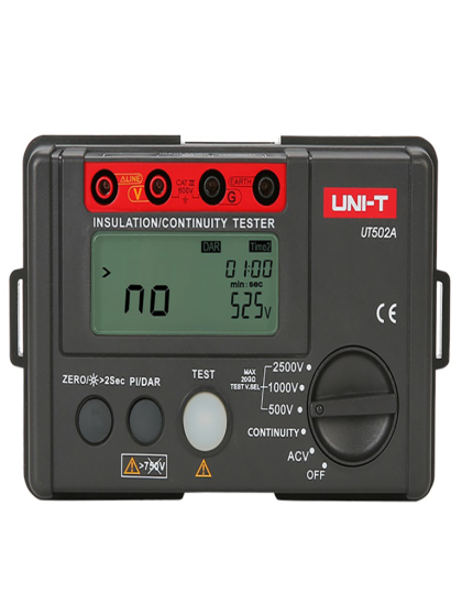 Insulation Resistance Meter UT502A 0.01MOHM 500/1000/2500V