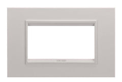LUX metal frame monochrome beige matte 4 module - suitable for beige accessories