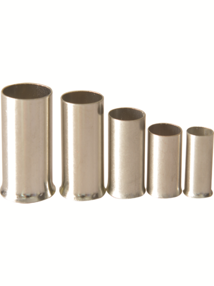 Nickel end caps 10 mm (500 pcs.)