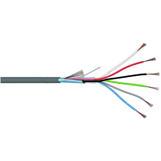 22# 6005 copper electronics cable - cross section to choose from