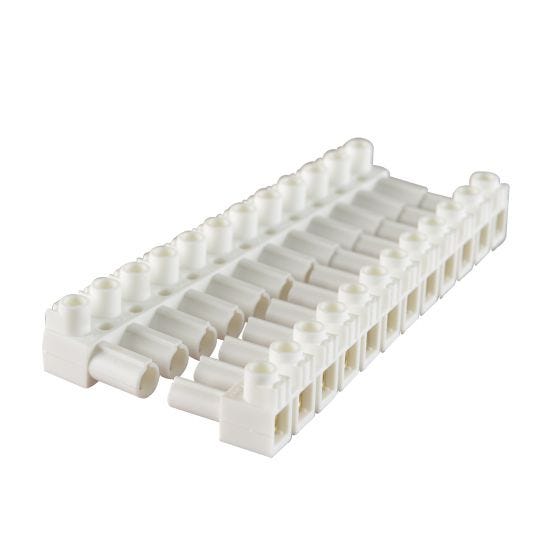 Strip of 12 socket+plug terminals 2.5 mm²
