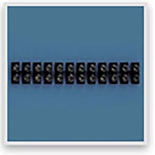 10 staples (row) No. 4 A. Natach