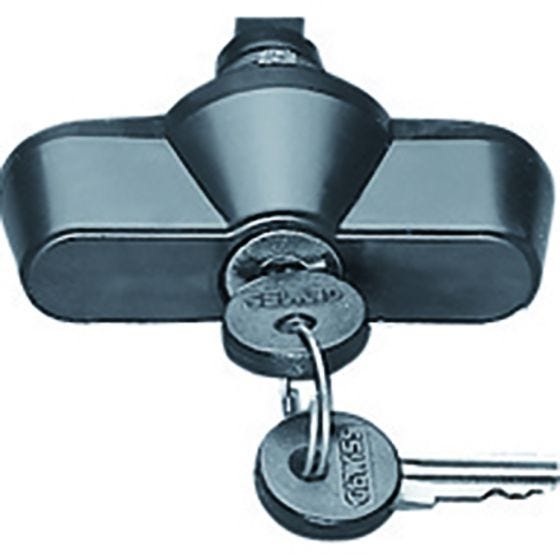 Cylinder lock + butterfly handle Guvis