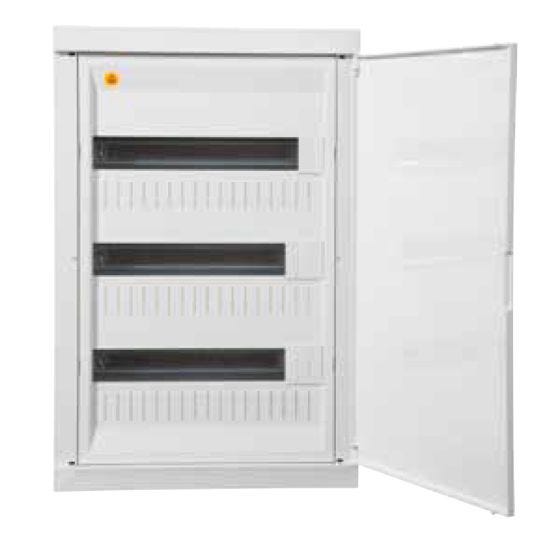 54-inch LCD display + white door