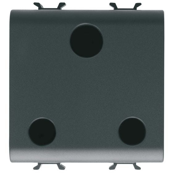Corus-British Power Socket 2 Module Matte/Satin Black