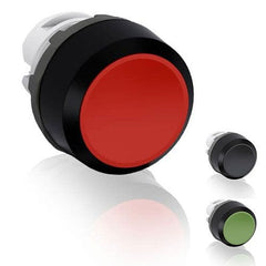 Red Momentary Push Button Head MP1-10R