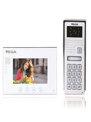 Intercom Kit 1.3MP Camera Villa 2 Cord Panel Coder AHT + 7" Screen