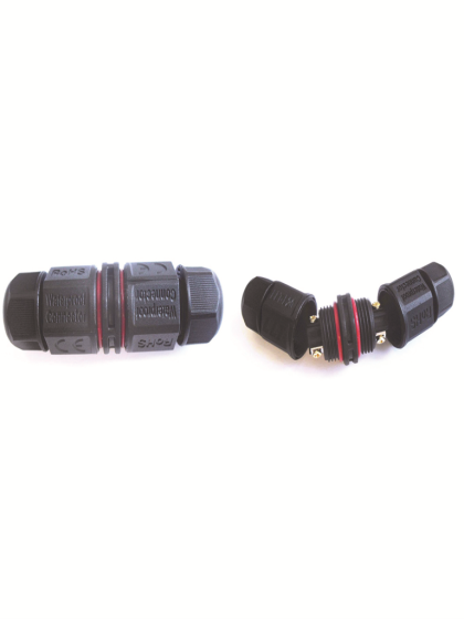 Straight 3-pin connector IP67