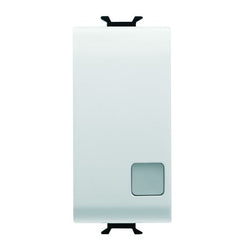 Korus-Lighted Switch 2-Module White