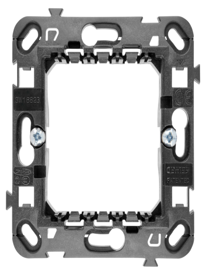 Adapter for 2 modules for 55 long screws