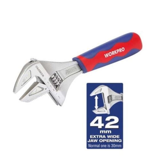 Swedish wrench + wide pipes 8" (200mm) WP272014WE WORKPRO
