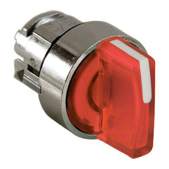 Red 3-position selector switch head ZB4BK1343