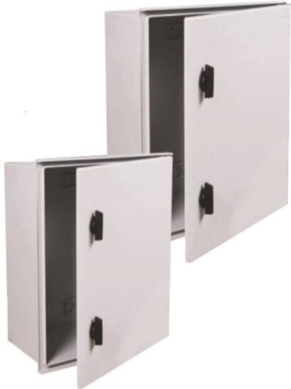 Polyester electrical cabinet ± metal plate - sizes to choose from