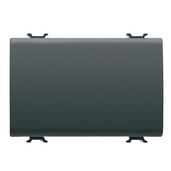 Korus-Single Switch 3 Module Matte/Satin Black