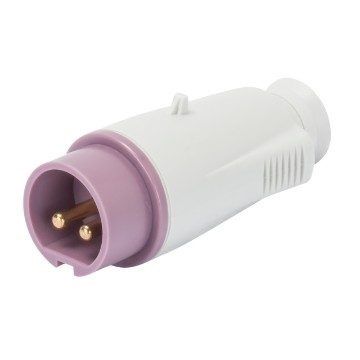 CEE portable plug purple GW IP-44 24V - for selection