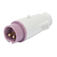 CEE portable plug purple GW IP-44 24V - for selection