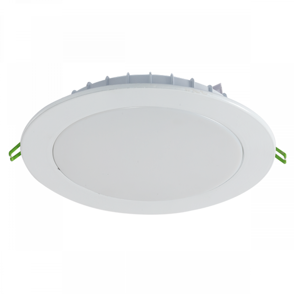 Circular LED ceiling light fixture