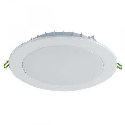 Circular LED ceiling light fixture